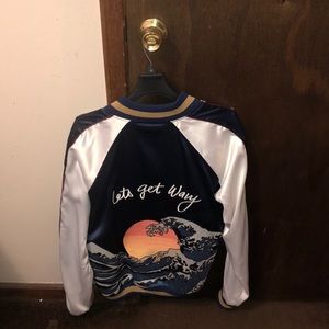 Bomber jacket from bought from revolve clothing